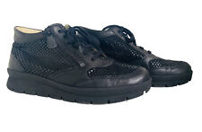 Christian Dietz Damen Sneaker Schuhe  Sportschuhe Echtleder Gr.6,5  Schwarz