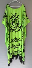 Kaftan Kleid lang Tunika GRÜN