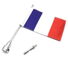 Motorrad Frankreich Flagge