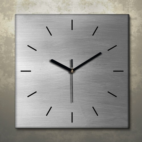 Wandkunst leinwand bild uhr - bild,