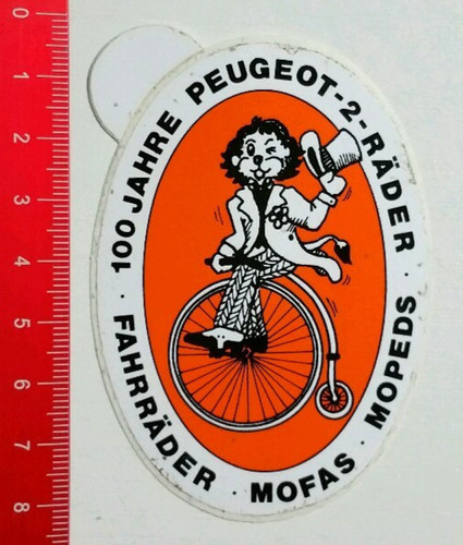 Aufkleber sticker 100 - 100, jahre