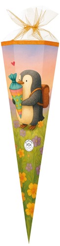 Schultüte pinguins cm - 85,