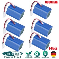 Für Vorwerk Kobold VR100 Saugroboter SCM67524 46439 6000mAh 7,4V Li-Ion Akku