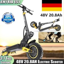iENYRID ES1 Elektroroller 2400W Doppelmotor 48V 20.8Ah E-Scooter 60km/h 10 Zoll