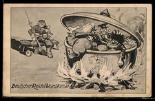 AK Deutscher Soldat kocht