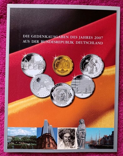 Münzfolder 2007 für 10 - münzfolder, 5