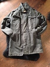 G-Star Raw Mantel Fleet Garber Trench Größe M Schwarz