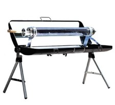 Solarofen / Solarkocher mit Vakuum-Glasröhre