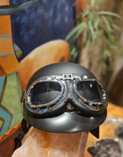 Chopper Helm Biker Helmet mit