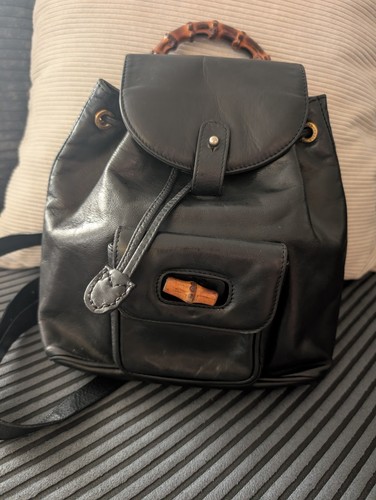 Gucci bamboo rucksack - gucci,