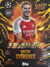 Topps MATCH ATTAX Champions League 2025/2026 25/26 Scream Team ENERGY Gyökeres