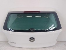 VW Polo 6R Style Heckklappe Kofferraumklappe Heckdeckel mit Schiebe LB9A weiss