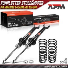 4x Komplett Stoßdämpfer Federbein Satz Vorne für Mercedes E-Klasse W211 200-500