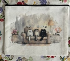 Kosmetiktasche Katzenliebhaber Make Up