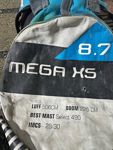 Mega race windsurfsegel - mega, 8.7