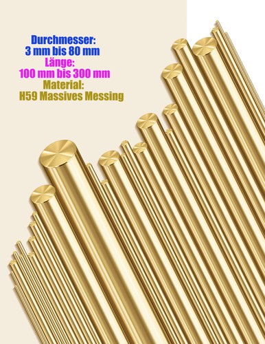 Messingstäbe h59 messing - h59,