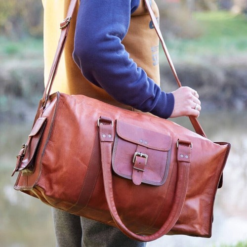 Tasche leder echt reise - tasche,