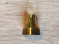 12 Hülsen Messing f. Normal-Schaftkerze Schaft Glühlampe Pyramide Schwibbogen