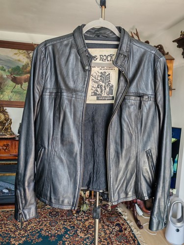 Damen lederjacke oakwood pop - lederjacke, &