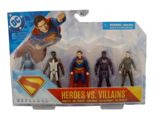 Spin master superman heroes - dc,