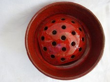 Keramik Blumensteckschale Ikebana Blumen Steckschale Blumenschale Rot