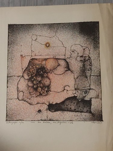 Reinhard zado lithographie - reinhard,