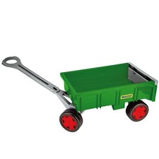 Handwagen Grün Wader Anhänger für Gigant Truck Traktor Hänger Kinder Spielzeug