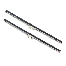 2 Scheibenwischer Edelstahl