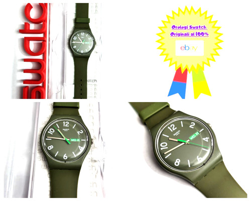 Swatch backup green suog706 - backup,