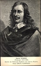 Künstler Ak Flämischer Maler David Teniers, Portrait - 2907965