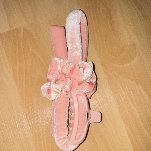 Rosa samt haarreif für - haarreif, damen