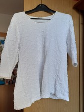 weißes Shirt Damen, Größe M, fällt größer aus, Marke Gozzip