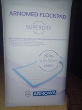  Arnowa Kranken-, Wickelunterlage - Inkontinenz - Bettschutz, Nässeschutz, 60x90