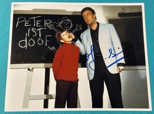 Heintje  ( Hein Simons )   -  Großfoto   - signed, original Autogramm !!!