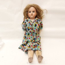 x-94282	Antike Armand Marseille 370 Porzellan Brustblattkopf Puppe L:ca. 45 cm,