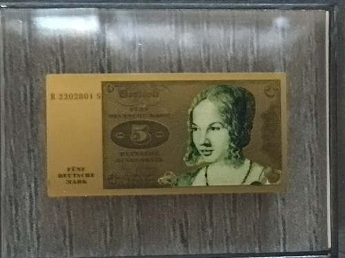 Gold 1000 banknote - 1/1000, oz