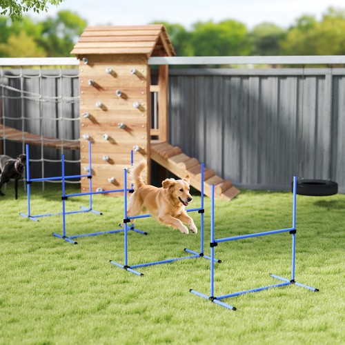 Pawhut agility hürdenset - pawhut,