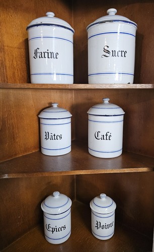 Alte emaillierte - 6,
