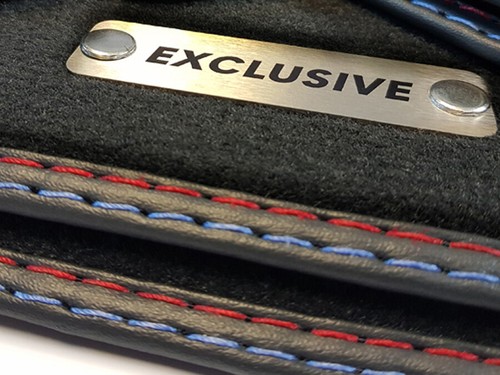 Exclusive fußmatten für bmw - exclusive,