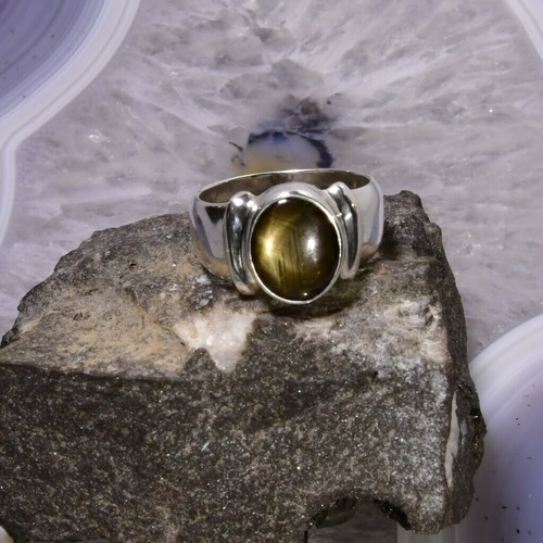 Schwarzer stern saphir ring - schwarzer,