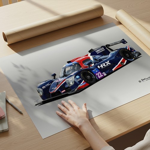 Ligier lmp3 a3 druck - a3,