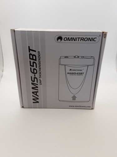 Omnitronic wams 65bt headset - omnitronic, wams-65bt