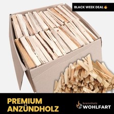 ⭐48dm³ Anfeuerholz Anzündholz Anmachholz Fichte/Kiefer 20cm- Brennholz Kaminholz