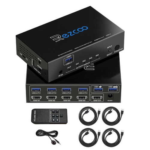 Ezcoo hdmi kvm - r,
