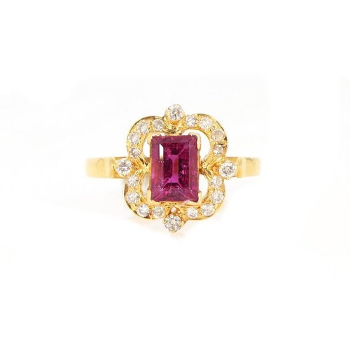 Vintage damenring mit - vintage,