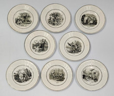 RARE SET OF 8 Digoin