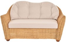 Wohnzimmer Rattansofa Nassau