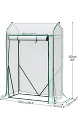 Gewächshaus Treibhaus Garten Tomate Käuter Anzucht Indoor Outdoor Grow Zelt