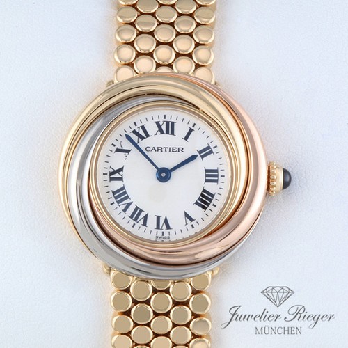Cartier triniy uhr - cartier, gelbgold