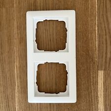 Gira Abdeckrahmen 2fach Standard 55 reinweiß seidenmatt 0212 04 Rahmen Abdeckung
